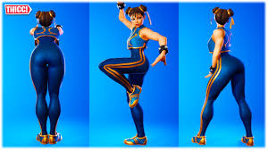 Fortnite thicc skins edition youtube. Fortnite Thicc Streetfighter Skin Chun Li Showcased With Dances Emotes Youtube