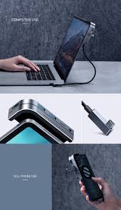 Baseus 6 In 1 Usb Hub For Ipad Pro Macbook Pro Type C Hub Docking Station