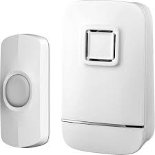 Sonnette Sans Fil Lexman Flash D01 Blanc En 2020 Sonnette Sans Fil Sonnette Et Bouton Sonnette
