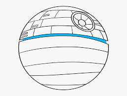 From starfighters to military cruisers and worn hunks of junk that separate star wars from the chrome. How To Draw Death Star From Star Wars Line Art Hd Png Download Transparent Png Image Pngitem