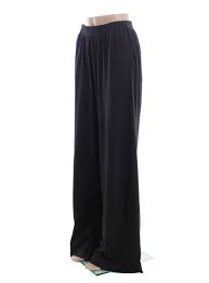 Eskandar Black Cotton Knit Pants Size 3 Property Room