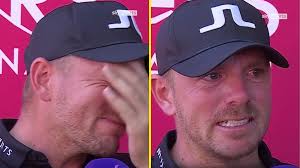 Emotional Ryder Cup hopeful can't get through interview less than 24 hours  before captain's picks