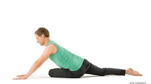 Master Sleeping Pigeon Pose Eka Pada Rajakapotasana In 4 Steps Pigeon Pose Poses Yoga Place
