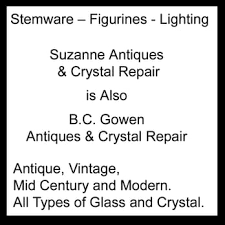 SUZANNE ANTIQUES & CRYSTAL REPAIR