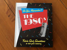 Community contributor can you beat your friends at this quiz? Do You Remember The 1980s Trivia Quiz Hardback Book Birthdate Newspapers And Unique Gift Ideas