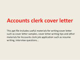 Legal forms, the original and premiere legal forms site on the internet. Accounts Clerk Cover Letter