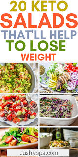 20 Keto Salad Recipes For A Delicious Lunch Keto Diet Recipes Ketogenic Diet Meal Plan Keto Diet Food List