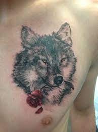 Pin On Wolf Tattoo