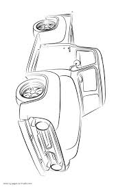 This page is about retro coloring pages. Retro Pickup Truck Coloring Page Coloring Pages Printable Com