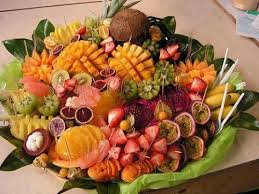 Cuisine Presentation Fruits Plateau De Fruits Fruits Mariage