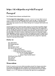 Untuk kembali ke pengaturan asli: Top Pdf Pengertian Dan Jenis Paragraf Id 123dok Com