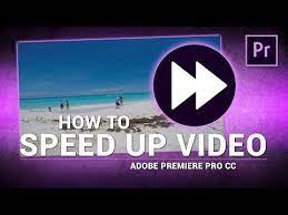 Adobe Premiere Pro How To Speed Up Video Footage Tutorial Youtube Adobe Premiere Pro Premiere Pro Premiere Pro Cc