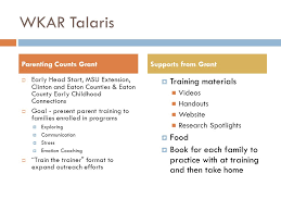 We are looking forward to sharing a parent's guide to teaching good character at our parent night. Tools For Talking A Collaborative Approach To Parent Training For Promoting Language Development In Infants And Toddlers Kittie Butcher Msu Extension Ppt Download