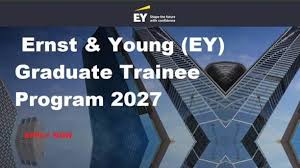 Apply Now! EY FY27 Graduate Trainee Programme | Success Tonics Blog