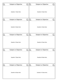 You have to cut it, fold it horizontally and customize with your own picture details. 10 Up Flashcard Template A4 Iworkcommunity