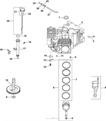 Kohler 23 hp engine parts diagram. Kohler Cv23 75620 Mtd 23 Hp 17 2 Kw Parts Diagram For Crankcase 2 24 114