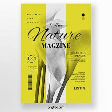 Stand up for our natural world with the nature conservancy. 30 Nature Magazine Cover Png Background Template Psd