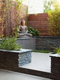 Fantastic Asian Landscape Design With Bamboo Trees And Budha Statue Asian Bamboo Budha Design Fantastic Landscape In 2020 Bamboo Garden Japanese Garden Zen Garden