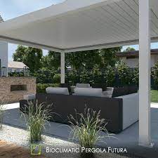 The Pergola Bioclimatic Futura Is A Tested Solution For The Coverage Of Professional Spaces Of Any Shape And Size With Its Retractable Roof For Variable Coverag