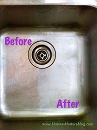 clean stainless steel sink