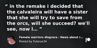 Female warriors disgrace : News about remake and pool for chapter 7 |  Patreon