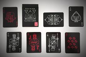 How many queens are in a deck of cards? Deck View Pitch Black Playing Cards