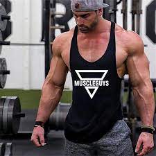That's right, gentlemen, it's tank season. Muscleguys Mens Summer Round Neck Cotton Graphic Sleeveless Tees Sport Muscle Gym Tank Tops Buy At A Low Prices On Joom E Commerce Platform