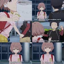 Koe No Katachi I Watched It Free On Youtube Its Available In English If You Re Lime Me And Prefer The Dubs Anime Films Cute Anime Character Anime Movies