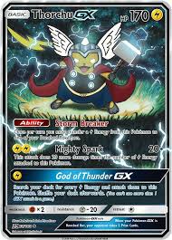 Thorchu Gx Pokemon Comic Book Cover Abilities