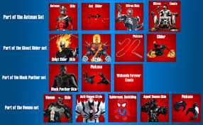 New *free* skins unlocked in fortnite! Marvel Skins Concept Fortnitebr