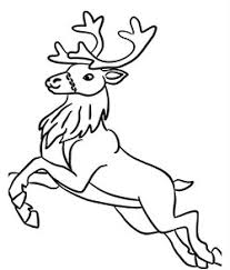 The article includes both realistic and cartoon coloring pages of deer. Free Pdf 13 Christmas Reindeer Coloring Pages Face Antlers Cute