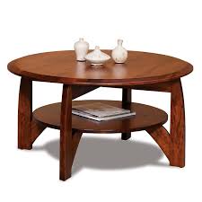 The table top can hold up to 60 lbs. Boulder Creek Round Coffee Table Shipshewana Furniture Co