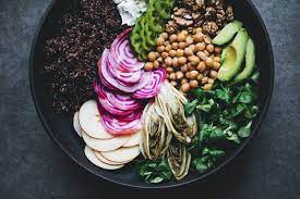 Beet Endive Quinoa Rainbow Salad Ricette Foodie