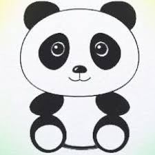 Find a good reference panda. Easy Drawing For Kids Of Panda Novocom Top