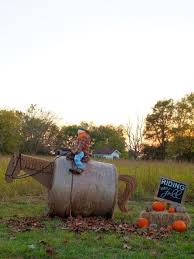 Hay Bale Decorating Horse And Rider Fall Outdoor Decor Pumpkin Patch Farm Hay Bale Decorations