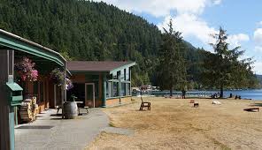 Crescent lake /cabin at rentalo.com. Log Cabin Resort In Olympic National Park