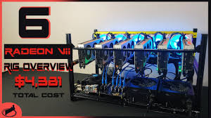 Detail instructions on how i set up my mining rigs. Radeon Vii Mining Rig Build High 480 Mh S And 1240 Watts Youtube