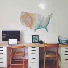 Crafting Connections On Instagram Sometimes You Have To Embrace Who You Are How You Live And Make Your Livin Home Office Design Ikea Diy Butcher Block Desk