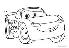 Most kids enjoy coloring, so print some car coloring pages for home or school. Free Printable Lightning Mcqueen Coloring Pages For Kids
