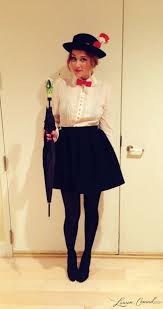 Mary Poppins Kostum Selber Machen Diy Anleitung Mary Poppins Kostum Kostume Frauen Kostume Damen
