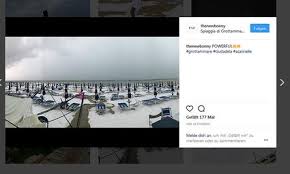 Besonders italien und der balkan bekamen neben großen hagelkörnern auch starke windböen ab. Verrucktes Wetter Weisse Strande Nach Heftigem Hagel In Italien Kleinezeitung At