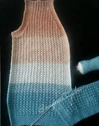Limon Cicegi Ornekli Baglamali Lastikli Kadin Yelegi Yapimi Nazarca Com Baby Knitting Patterns Batik Desen Orgu