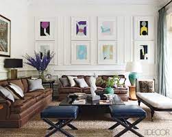 Elle Decor Brown Sofa Living Room Brown Living Room Living Room Designs