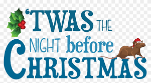 This animated christmas special from rankin/bass productions, which first aired on cbs … following. Twas The Night Before Christmas And All Through The Ways To Live Forever By Sally Nicholls Free Transparent Png Clipart Images Download