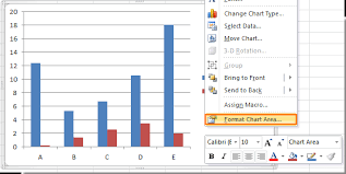 how to remove chart border in excel