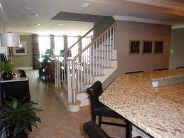 Finished Basement Lower Level Staircase Remodel Interior Staircase Flipping Houses