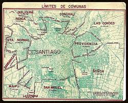 Propiedad ubicada en barrio victoria mixto de renovación comuna santiago centro. Limites De Las Comunas De Santiago A 1947 Compartido Por Flickr