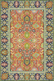 Shop our floral rugs online at land of rugs. Floral Pattern Rug Or Wallhanging