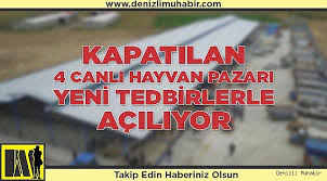 Kapatilan 4 Canli Hayvan Pazari Yeni Tedbirlerle Aciliyor Yasam Denizli Muhabir Denizli Haberleri