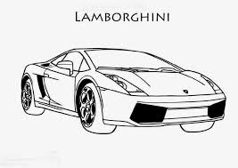 Coloriez en ligne les meilleurs coloriages & dessins voiture. Voiture Lamborghini A Colorier See More On Camijou